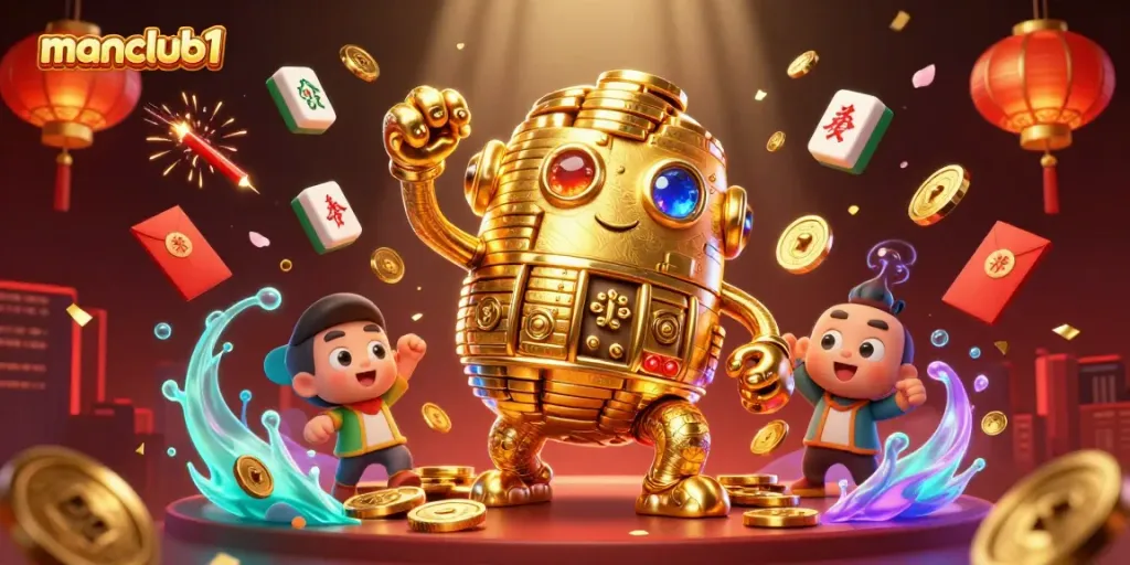 Win big at manclub1 with unique casino games featuring a golden golem and rich graphics.