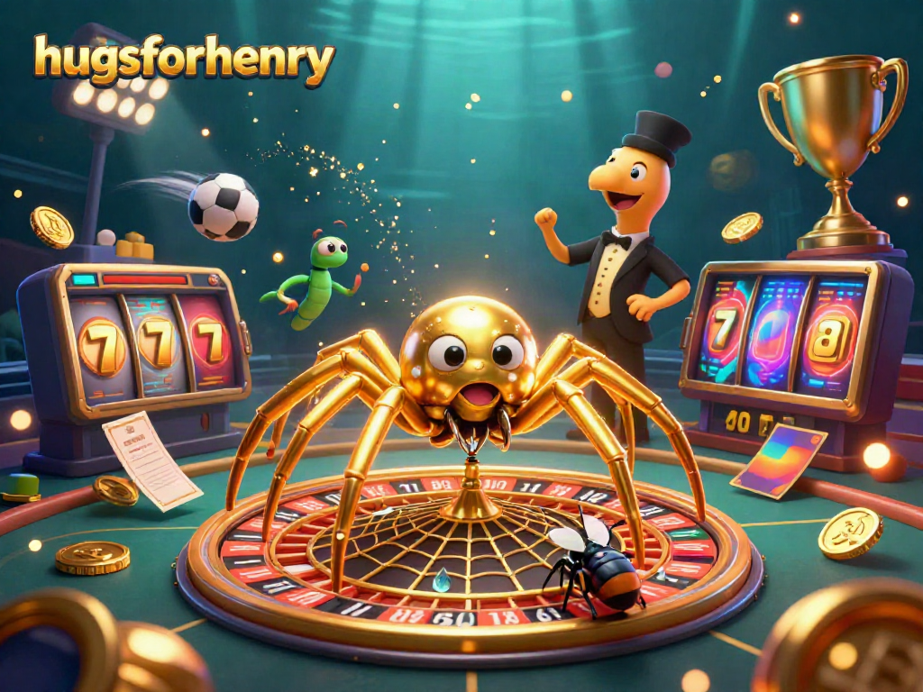 Experience thrilling bets with hugsforhenry in an immersive 3D roulette scene.