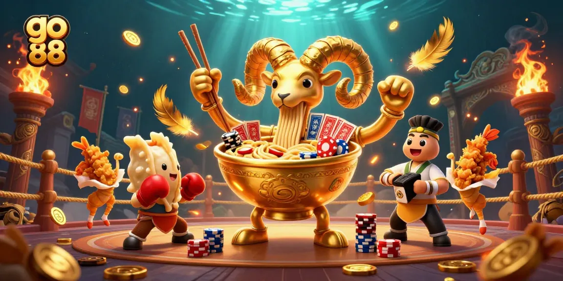 Engage in thrilling gaming at go 88 with vibrant characters and casino action.