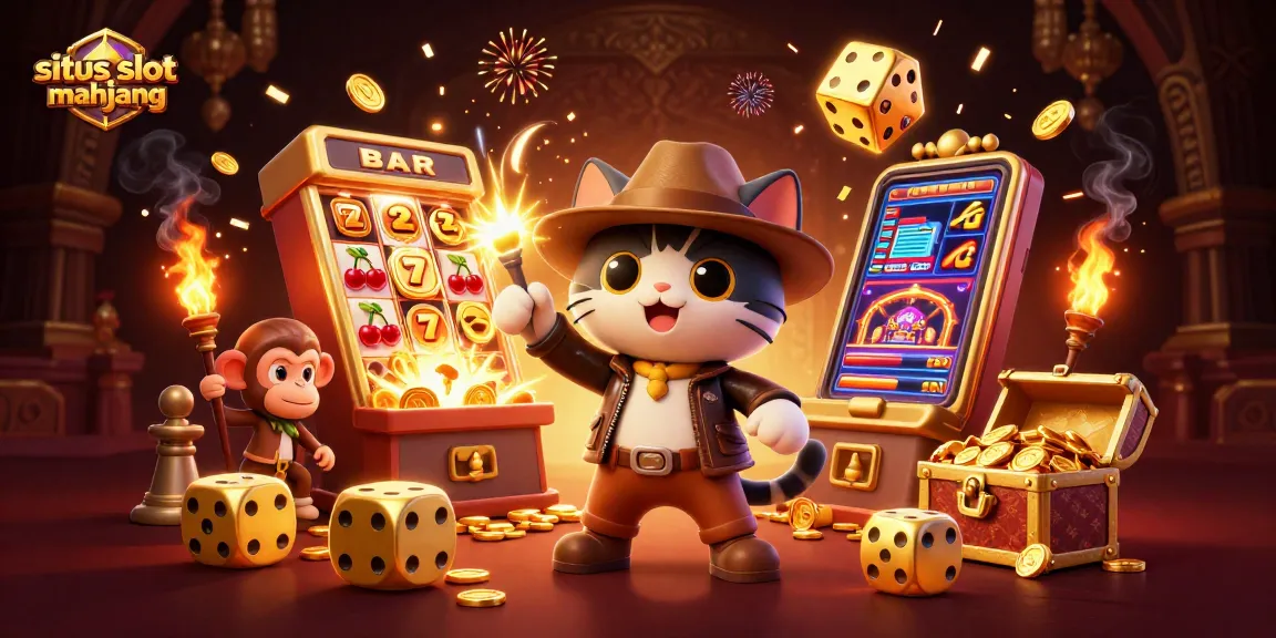 Experience the thrill of situs slot mahjong with a dynamic 3D exploration of casino treasures.